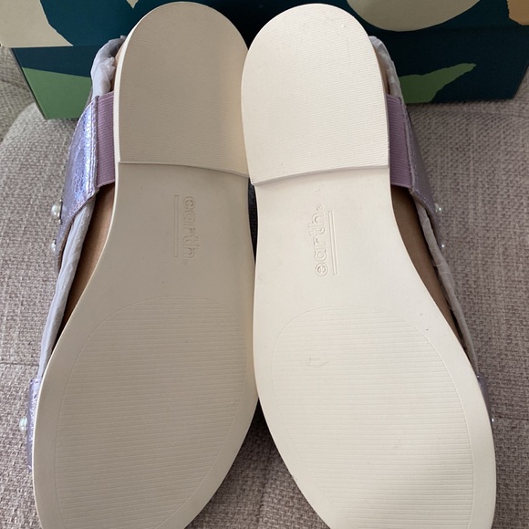 Earth Grove Fuji Leather Sandal Violet - Picture 4 of 5